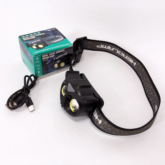 Головний ліхтарик, Потужний ліхтар для риболовлі, Led headlamp налобний ліхтар для нічної їзди CB-17 | Зображення 1
