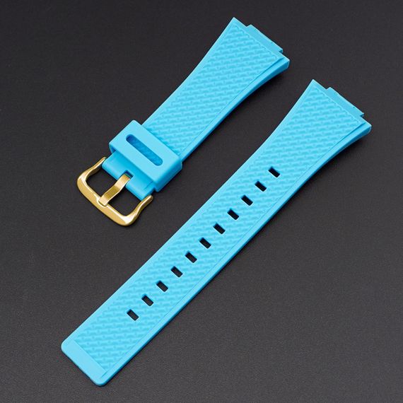 Ремінець для Casio G-Shock GA-100/110 Light Blue GD | Зображення 1