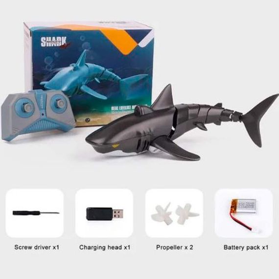 Акула на радіокеруванні Shark іграшка на пульті керування | Зображення 6