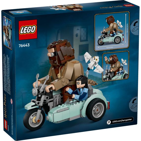 Конструктор LEGO Harry Potter Поїздка Геґріда й Гаррі на мотоциклі (76443) | Зображення 6