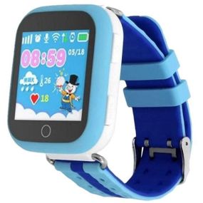 Детские умные часы с GPS Smart baby watch Q750 Blue, смарт часы-телефон c сенсорным экраном TX-575 и играми