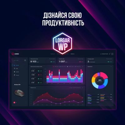 Мышка Lorgar Stricter 579 RGB USB Black (LRG-GMS579) | Зображення 2