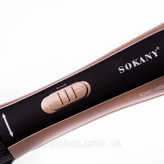 Фен стайлер для волосся 2 в 1 Sokany SD903 з насадками | Зображення 3