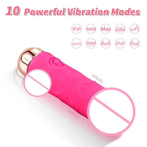 Смарт-мінібратор для клітора Love Spouse USB фуксія — Смарт вібратори | Зображення 1