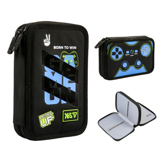 Пенал твердий YES HP-01 Game Loading 533716 4х13х21 см