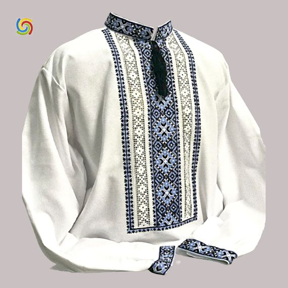Рубашка Украинская вышиванка 33326799 цвет белый размер L/XL