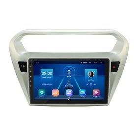 Штатная магнитола Lesko для Citroen C-Elysee I 2012-2016 экран 9" 6/128Gb 4G Wi-Fi GPS Top Ситроен