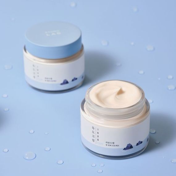 Легкий зволожувальний крем з морською водою ROUND LAB 1025 Dokdo Light Cream (80 ml) | Зображення 2