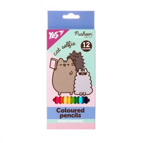 Набір кольорових олівців YES Pusheen 290761 12 кольорів