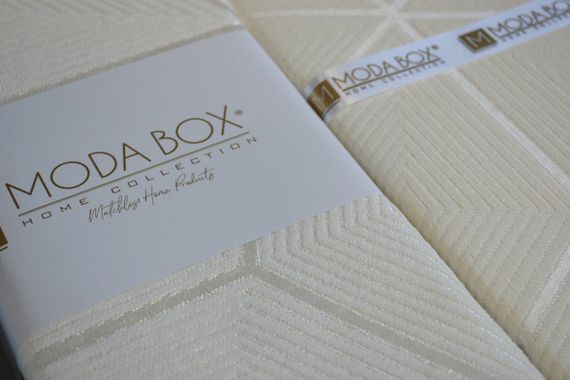Покривало Modabox 240х260 см Ferda Krem | Зображення 1