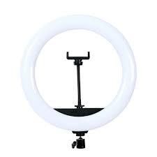 Кольцевая лед-лампа для студийного освещения LED лампа RL-14 Soft Ring с пультом для фото и видео | Зображення 1