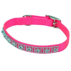 Ошейник со стразами для собак Coastal Jeweled, 25 см, фиолетовый