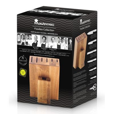 Подставка для ножей MasterPro Foodies Collection 16 х 14,3 х 22,7 см (BGMP-4319) | Зображення 4