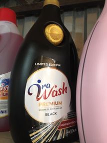 🖤 Ira Wash BLACK Premium 6.3 л | Пральний гель для чорного одягу | З ополіскувачем | 140 прань 🧺