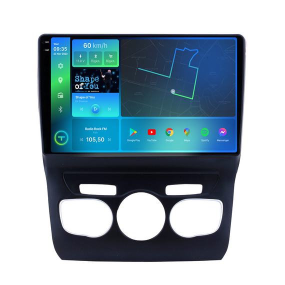 Штатна магнітола Torssen 2K Citroen C4 10-15 F10432 4G Carplay DSP | Зображення 1