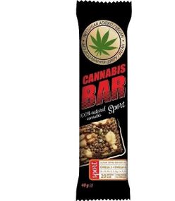 Батончик-мюслі CANNABIS BAR (Канабіс Бар) з волоським горіхом + насіння канабісу 40 р.