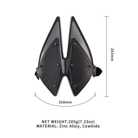 Маска на глаза LOCKINK Vixen Blindfold Black Set sexstyle | Зображення 1