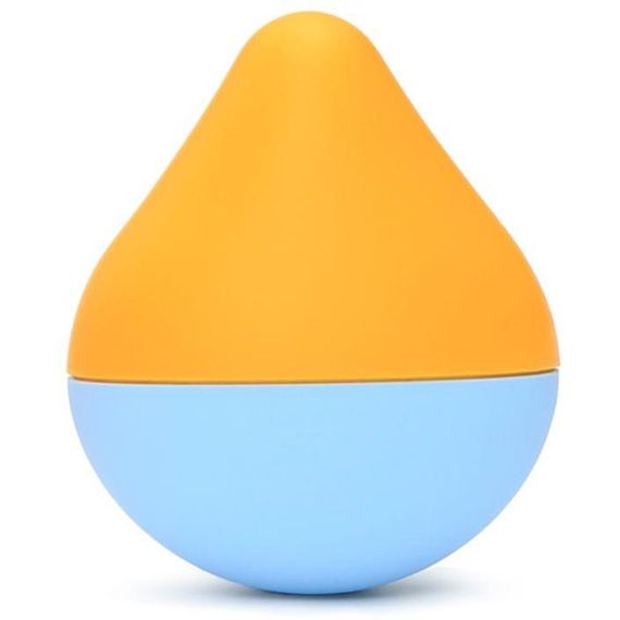 Вібратор для клітора Iroha Mini, жовто-блакитний Sex Aura