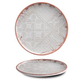 Тарілка G.Benedikt Optimo Mosaic Bold Red Rim 29 см (OPT2129-K0051)