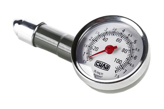 Манометр металевий 7,5 Атм (у кейсі) СИЛА 9004421