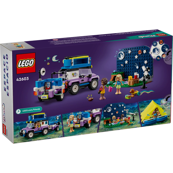 Конструктор LEGO Friends Кемпинговый автомобиль для наблюдения за звездами Лего 42603 ff | Зображення 6