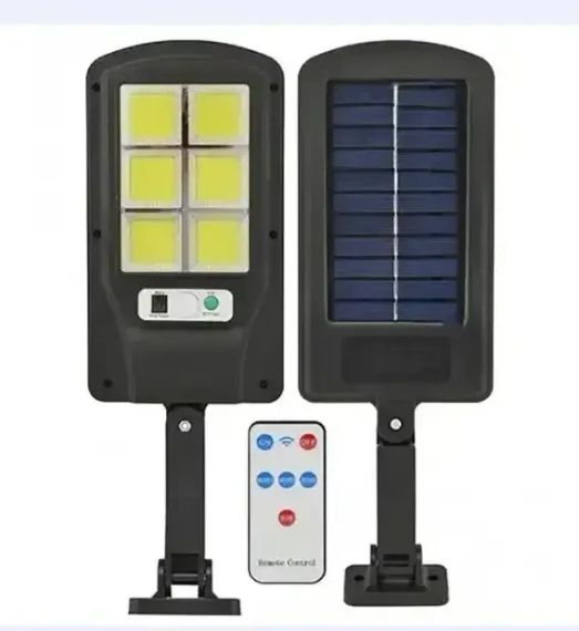 ОЧЕНКА! Вуличний ліхтар на стовп із пультом на сонячних батареях Solar Light 6COB (Плохе паковання 3079) | Зображення 2