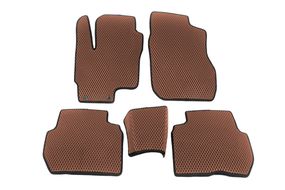 Коврики EVA P-HEV (Коричневые) для Mitsubishi Outlander 2012-2021 гг