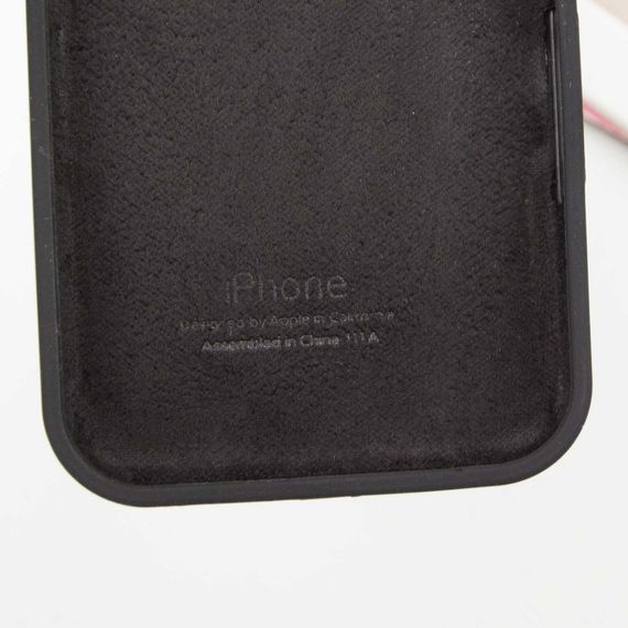 Чехол Silicone Case Full Protective (AA) для Apple iPhone 16 (6.1") Черный / Black | Зображення 6
