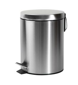 Відро для сміття кругле Zerix Solo-TC0107 SS Color 7 л нержавійка (ZX5899)
