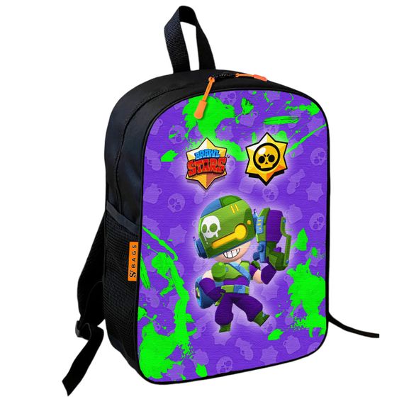 Школьный рюкзак детский Бравл Старс + Сумка для обуви спортивной формы рюкзак-мешок  для мальчика (01676) | Зображення 4