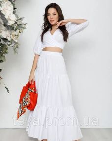 Костюм колір білий розмір XL FI_003405