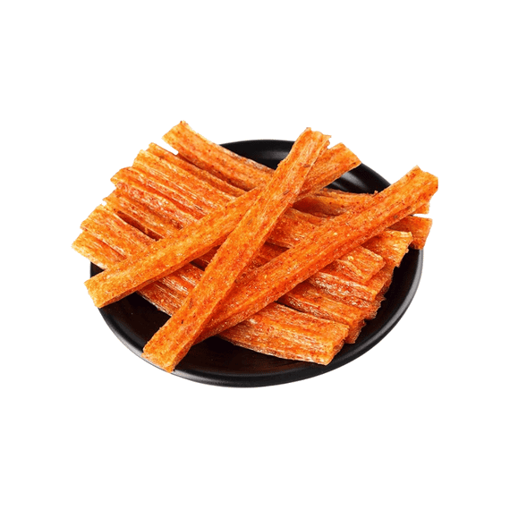 Китайський гострий снек Big La Tiao Hot & Spicy  106г WEI-LONG 6971258744357 | Зображення 1