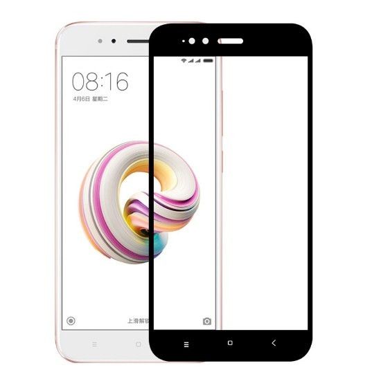 Full Cover защитное стекло для Xiaomi Mi5х - Black