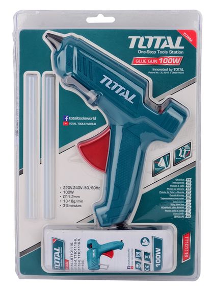 Клейовий пістолет TOTAL TT101116 100Вт, 11.2мм. | Зображення 1