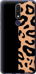 Чехол на Nokia 3.1 Plus Пятна леопарда "4269u-1607-17620"