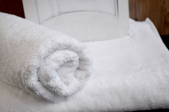 Набір махрових рушників Kayra Hotel 2 шт 50х90 см, 70х140 см білі | Зображення 2