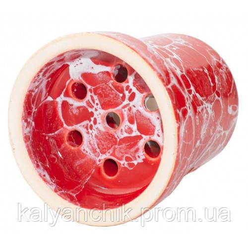 Чаша для Кальяна Solaris Eva Red and White | Зображення 1