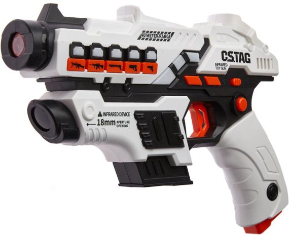 Набір лазерної зброї Canhui Toys Laser Guns CSTAG BB8913F (2 пістолети + 2 жилети) | Зображення 5
