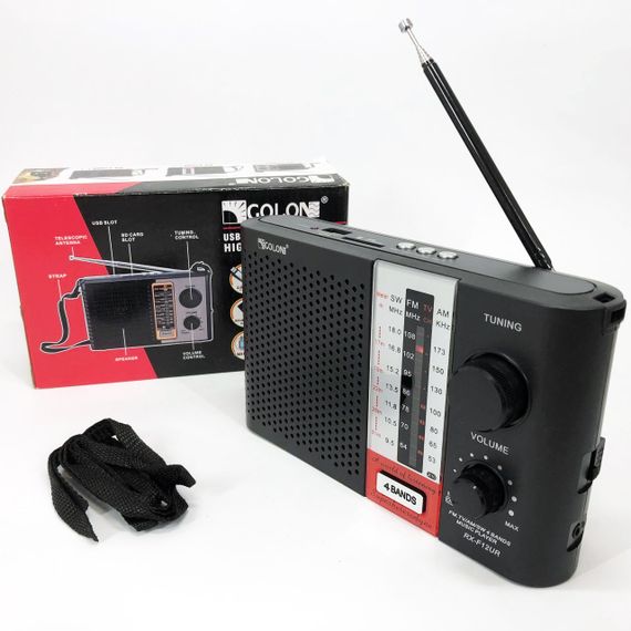 Современные радиоприемники в стиле ретро GOLON RX F12 AM/FM/SW, Приемник ретро стиль, Радио настольное YG-92 | Зображення 3