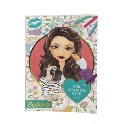 Набір для творчості Besties Розмальовка A4 &quot;Магія золота»/Бестіс (961026) | Зображення 1