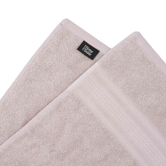 Рушник махровий Ardesto SuperSoft, 50х90см, 100% бавовна, бежевий (ART2250NSP) | Зображення 5