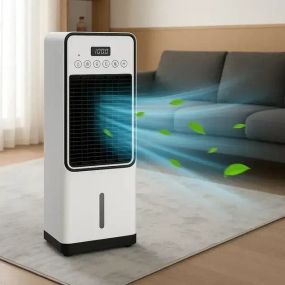 Мобильный кондиционер 2в1 с обогревом и охлаждением Domotec 1668