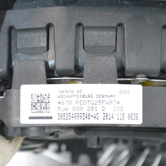 Подушка безпеки airbag Skoda Rapid 2012-2019 Подушка керма водія аірбаг Шкода Рапід 5JA880201D | Зображення 2