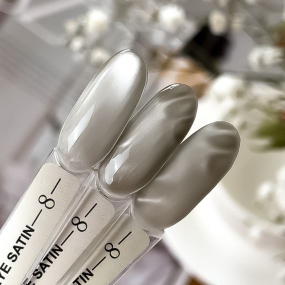 Гель-лак сатинова кішка Crooz №08 Satin Cat (пісочний з золотим блиском) 8мл | Зображення 2