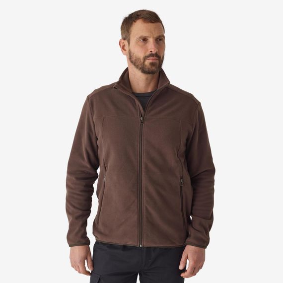 Флісова кофта 100 коричнева - 4XL.