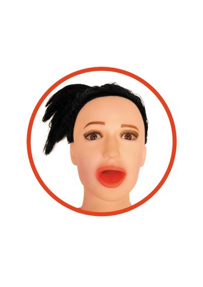 Надувна секс лялька з вібрацією - Angelina 3D sexstyle | Зображення 5