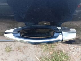 Накладки на ручки (4 шт., нерж) Carmos - Турецька сталь для Opel Vectra C 2002-2008 років