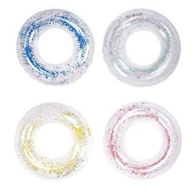 Уцінка. Надувний круг 80 см, з блискітками (мікс видів) Спускає