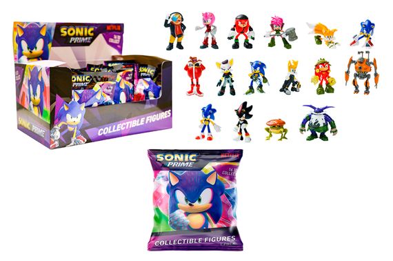 Ігрова фігурка SONIC PRIME  - ПРИГОДИ СОНІКА ТА ДРУЗІВ (6,5 сm, у дисплеї, в асорт.) SON2005