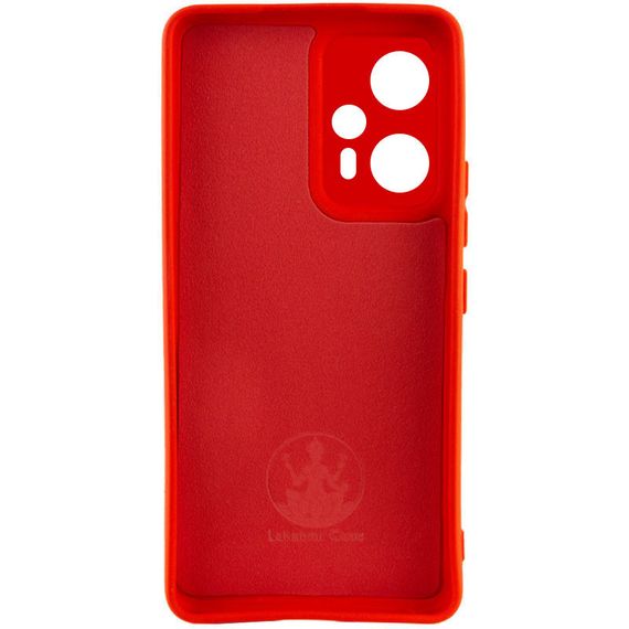 Чехол Silicone Cover Lakshmi Full Camera (A) для Xiaomi Redmi Note 12T Pro Красный / Red | Зображення 1